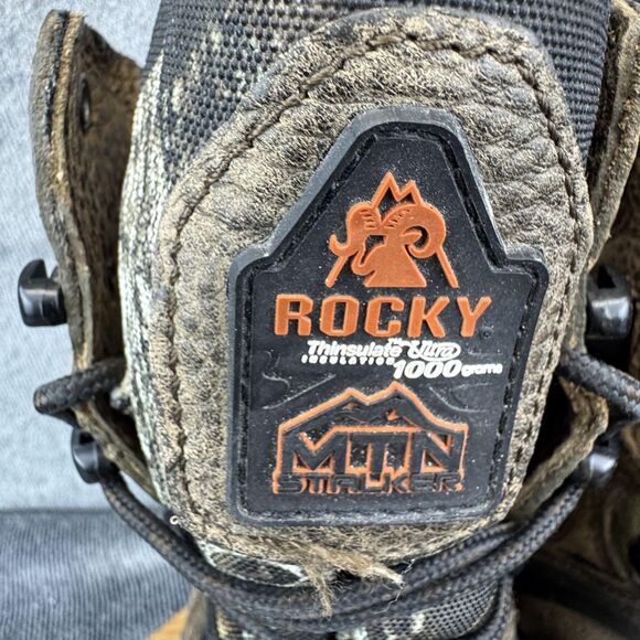 Rocky MTN Stalker Boots Mens Size 8W GTX 1000g Thinsulate Hunting 7181 main image 5
